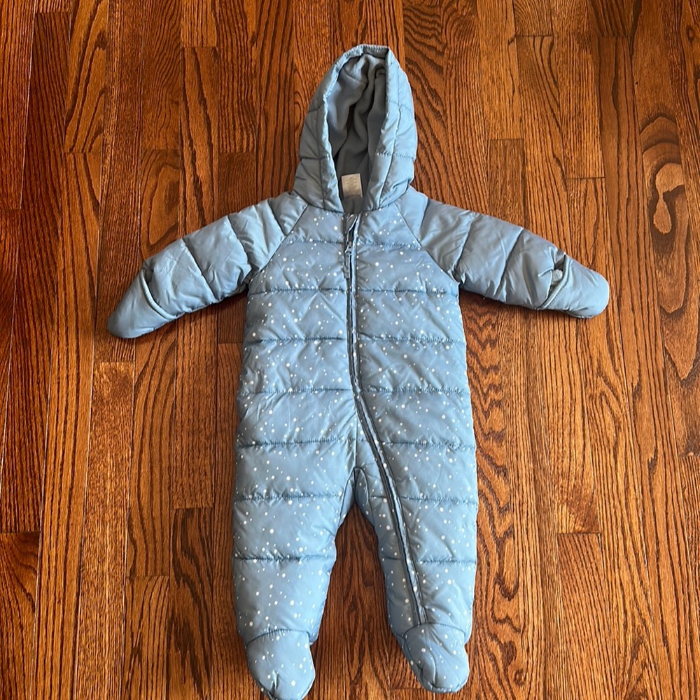 NWOT Baby Snow Suit Lullaby Lane 6-9MO UNISEX